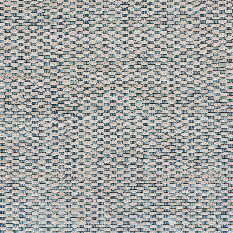 Blue and Beige Toned Area Rug Photo 2