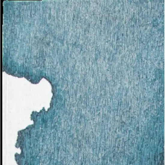 Blue and Gray Abstract Non Skid Area Rug Photo 6