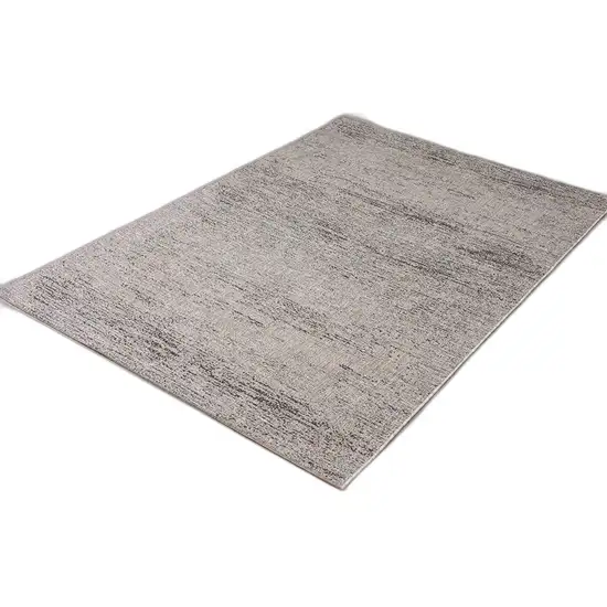 Blue and Gray Distressed Area Rug Photo 11