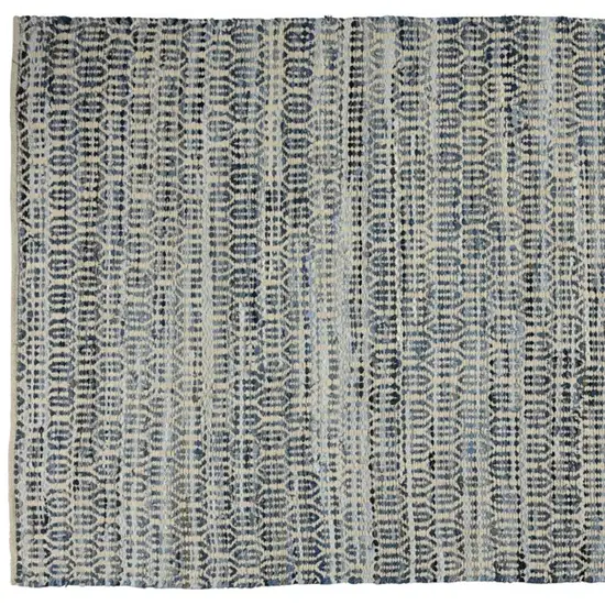 Blue and Gray Ogee Area Rug Photo 4