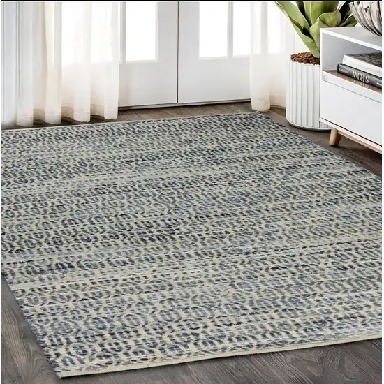 Blue and Gray Area Rug Photo 1