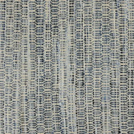 Blue and Gray Ogee Area Rug Photo 3