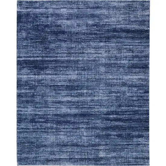 Blue and Gray Power Loom Area Rug Photo 4