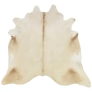 Photo of Blush Brindled Natural Cowhide Rug