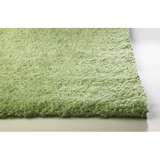 Bright Green Shag Area Rug Photo 5