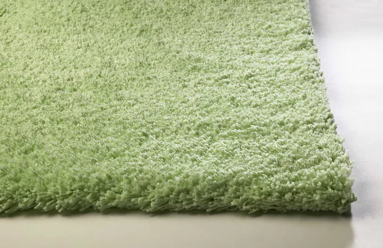 Bright Green Shag Area Rug Photo 5