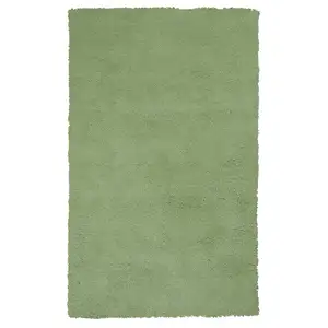 Photo of Bright Green Shag Area Rug