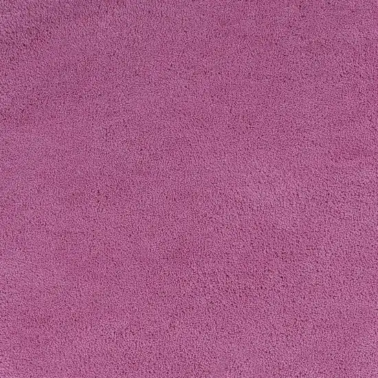 Bright Hot Pink Shag Area Rug Photo 3