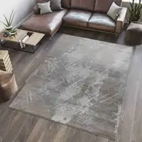 Photo of Brown Abstract Area Rug