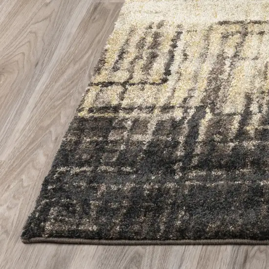 Brown Abstract Ombre Area Rug Photo 4