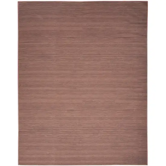 Brown Abstract Washable Area Rug Photo 2