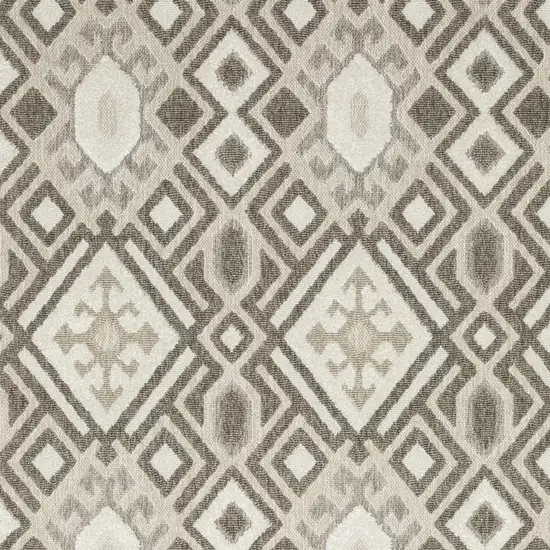 Brown And Beige Tribal Area Rug Photo 5