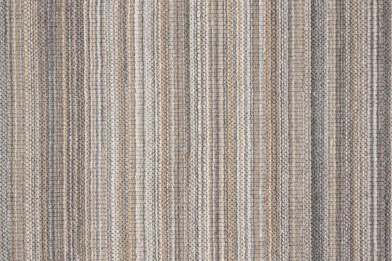 Brown And Taupe Wool Hand Woven Stain Resistant Area Rug Photo 5