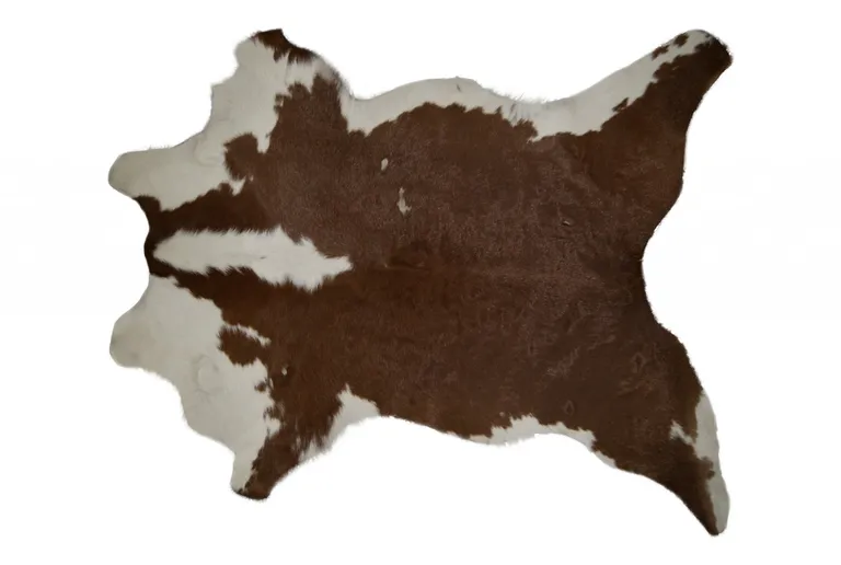 Brown And White Calfskin - Area Rug Photo 1