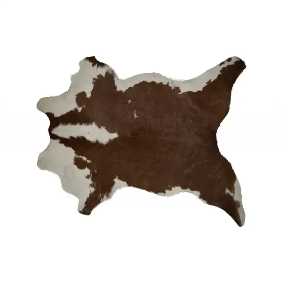 Brown And White Calfskin - Area Rug Photo 1