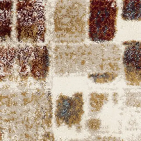 Natural Abstract Area Rug Photo 3