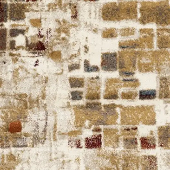 Natural Abstract Area Rug Photo 3