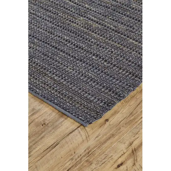 Brown Blue And Taupe Hand Woven Area Rug Photo 8