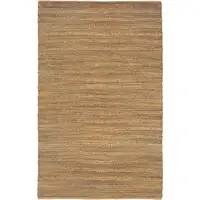 Photo of Brown Braided Jute Area Rug