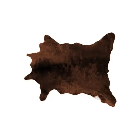 Brown Calfskin Area Rug Photo 1