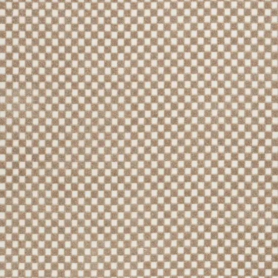 Brown Geometric Area Rug Photo 7