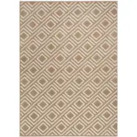 Photo of Brown Geometric Area Rug