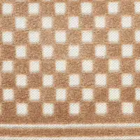 Photo of Brown Geometric Area Rug