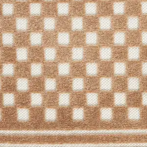 Photo of Brown Geometric Area Rug