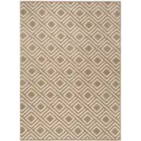 Photo of Brown Geometric Area Rug