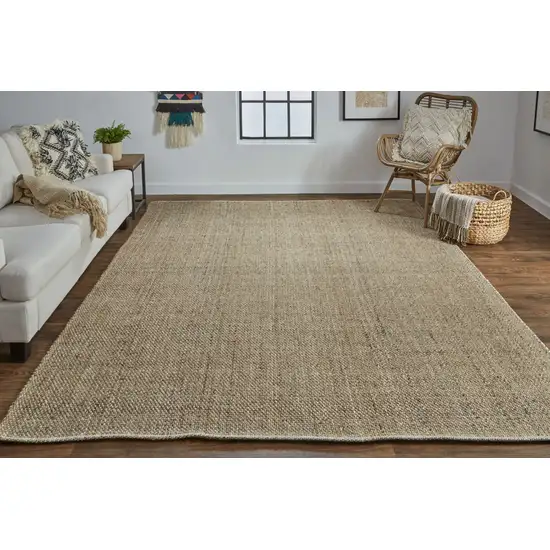 Brown Hand Woven Area Rug Photo 5