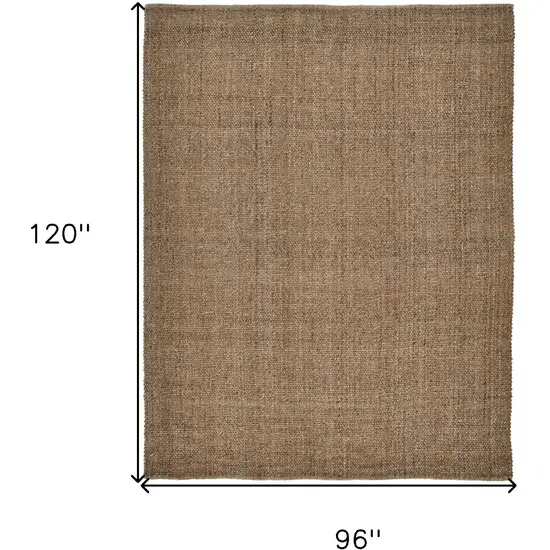 Brown Hand Woven Area Rug Photo 9