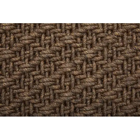 Brown Hand Woven Area Rug Photo 8