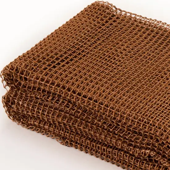 Brown Non Slip Indoor Outdoor Rug Pad Photo 6