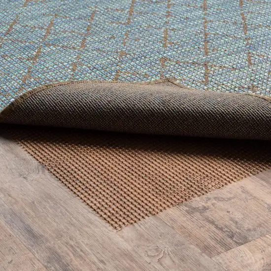 Brown Non Slip Outdoor Rug Pad Photo 4