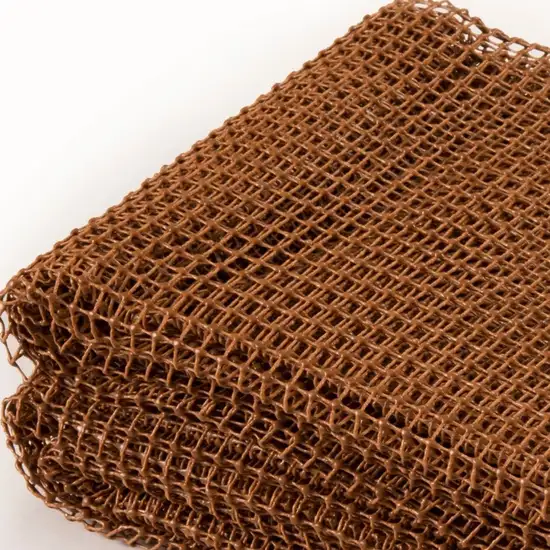 Brown Non Slip Indoor Outdoor Rug Pad Photo 5