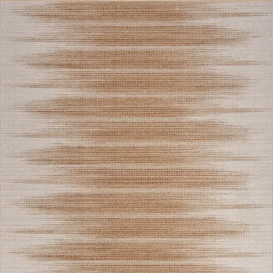 Brown Ombre Distressed Non Skid Area Rug Photo 6