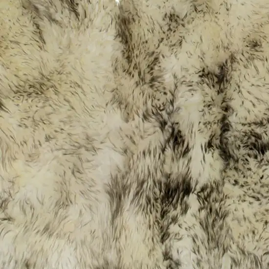 Brown Ombre Natural Sheepskin Area Rug Photo 4