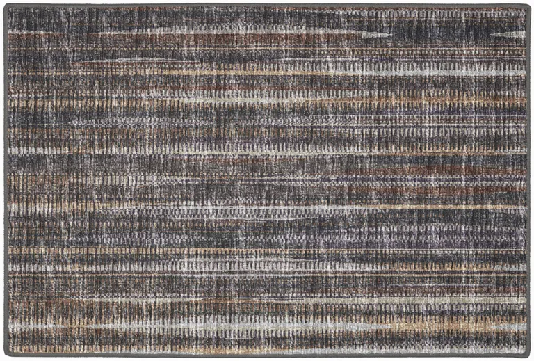 Brown Ombre Tufted Handmade Area Rug Photo 1