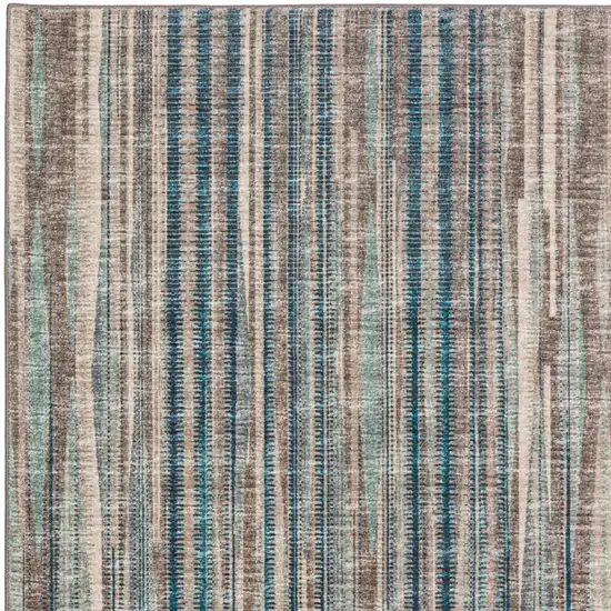 Brown Ombre Tufted Handmade Area Rug Photo 5