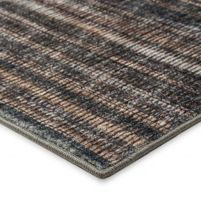 Brown Ombre Tufted Handmade Runner Rug Photo 4