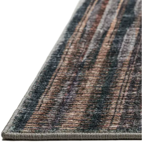 Brown Ombre Tufted Runner Rug Photo 7