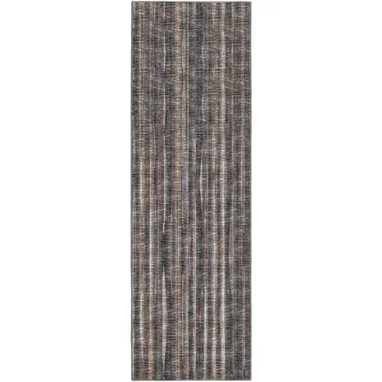 Brown Ombre Tufted Runner Rug Photo 5