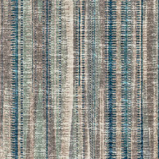 Brown Ombre Tufted Runner Rug Photo 5