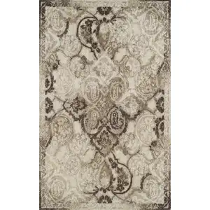 Photo of Brown Oriental Area Rug