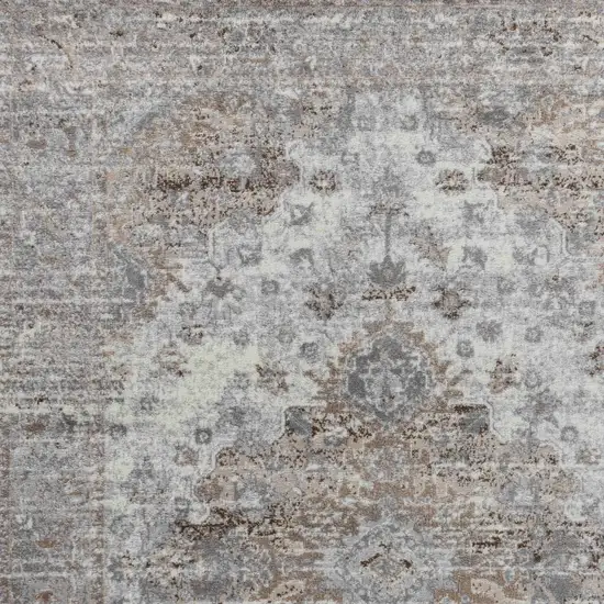 Brown Oriental Area Rug Photo 3