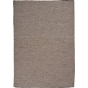 Photo of Brown Power Loom Area Rug