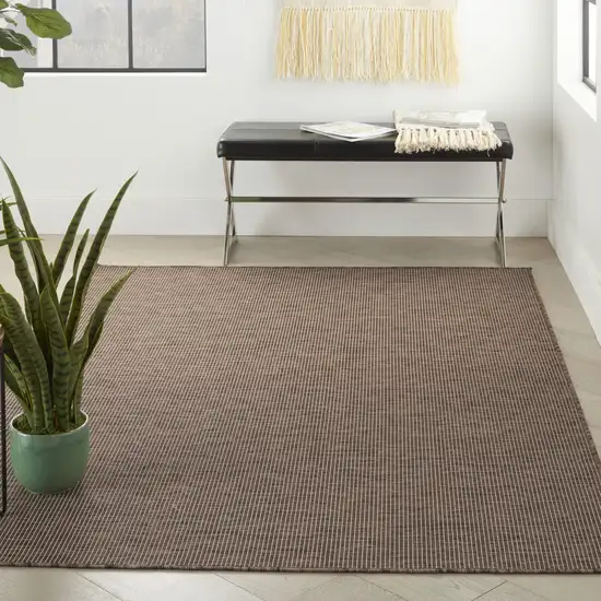 Brown Power Loom Area Rug Photo 4