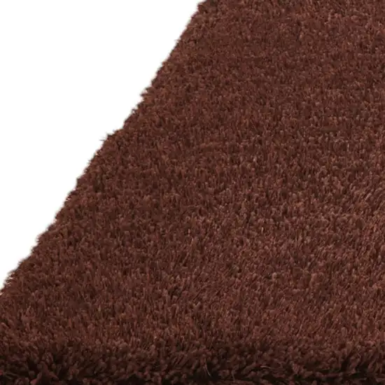 Brown Shag Hand Tufted Area Rug Photo 4