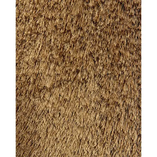 Brown Shag Hand Tufted Area Rug Photo 8