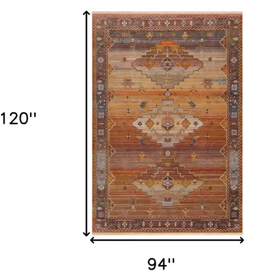 Brown Southwestern Area Rug Photo 6